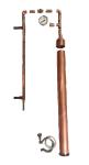 2" x 36" Copper Moonshine Distilling Column Kit