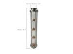 2" Tri Clamp Glass Distiller with 4 Plate Column