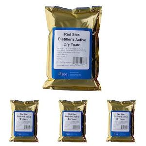 Red Star Distillers Yeast DADY 1 lb (4 Pack)