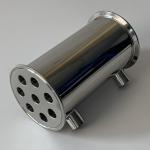 4" Tri Clamp Dephlegmator for Reflux Stills