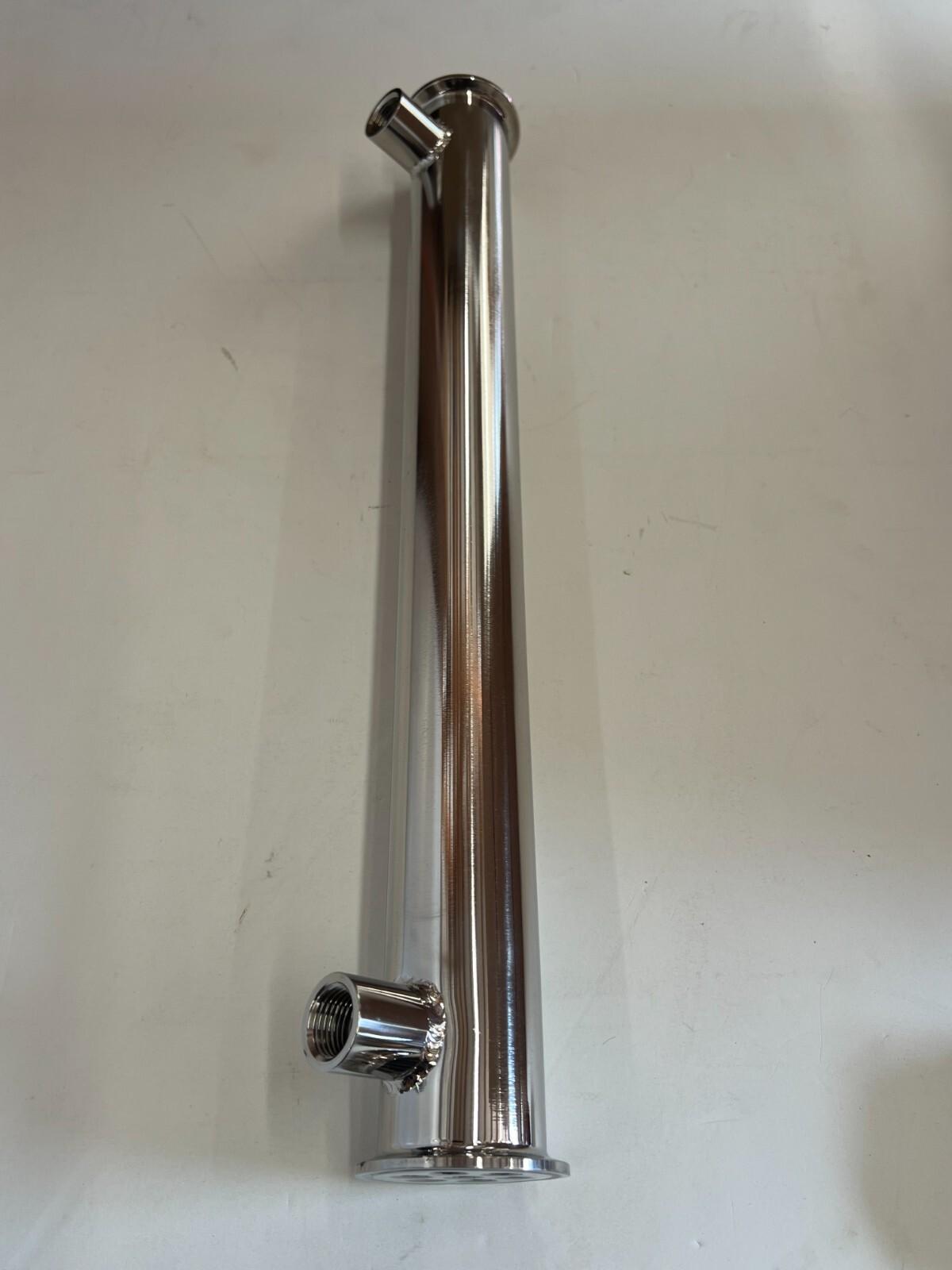 Stainless Steel 2-Inch Shotgun Condenser for Distilling