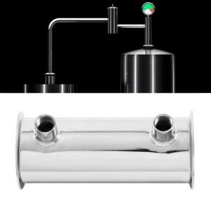 3" Tri Clamp Dephlegmator for Reflux Stills