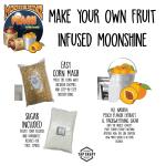 Peach Moonshine Recipe Kit for Home Distilling