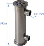 2" Tri Clamp Dephlegmator for Moonshine Stills