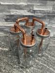 CoProof 1/2” Mason Jar Thumper for Distilling