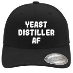 Yeast Distiller AF Flexfit Baseball Hat, Black