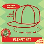 Yeast Distiller AF Flexfit Baseball Hat, Black