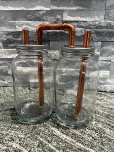 Mason Jar Thumper for Half Gallon Jars