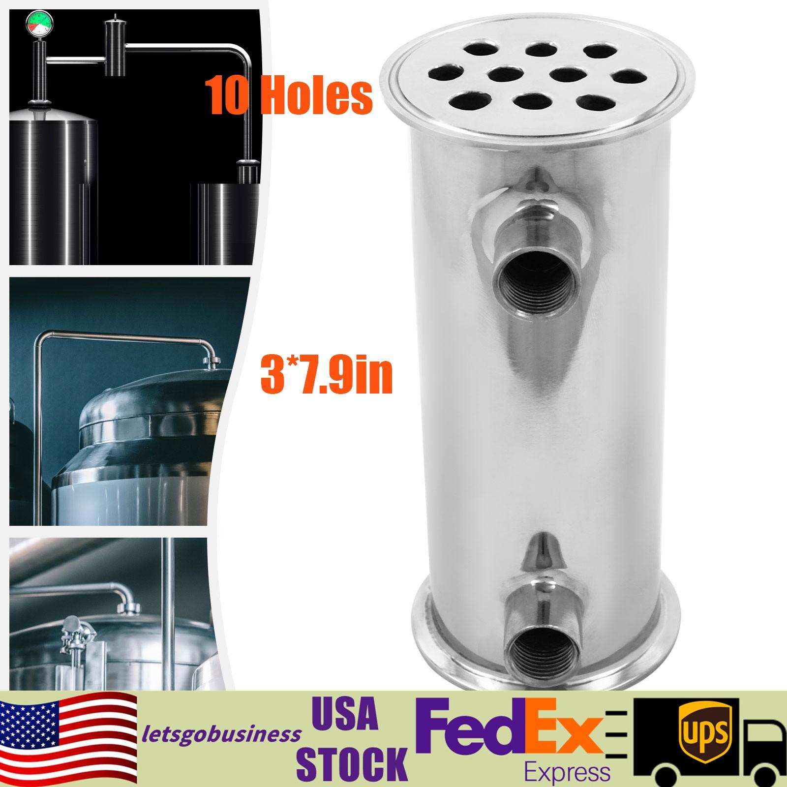 3" Dephlegmator Condenser for Moonshine Still