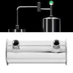 Tri Clamp Dephlegmator Condenser for Reflux Stills