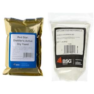 Distiller's Yeast and Amylase Enzyme Bundle