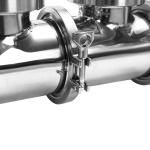 4" inch stainless moonshine still reflux column with copper bubble plate USA