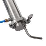 51mm Stainless Still Moonshine Reflux Distilling Column Fits for Beer Wine Diy