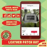 Yeast Distiller Trucker Hat - Black Leather Patch