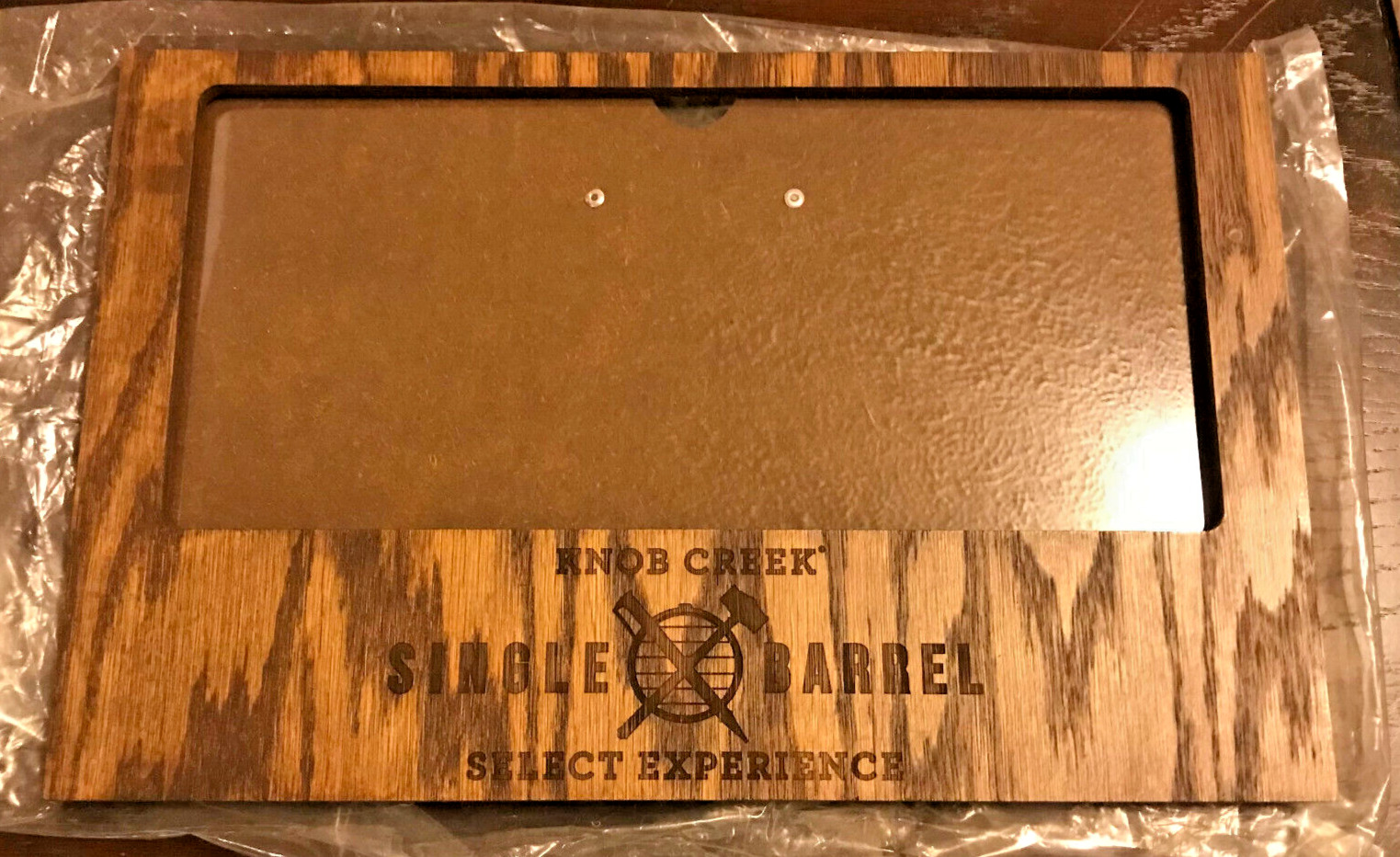 Knob Creek Whiskey Picture Frame (Wooden)