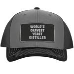 Okayest Yeast Distiller Engraved Trucker Hat