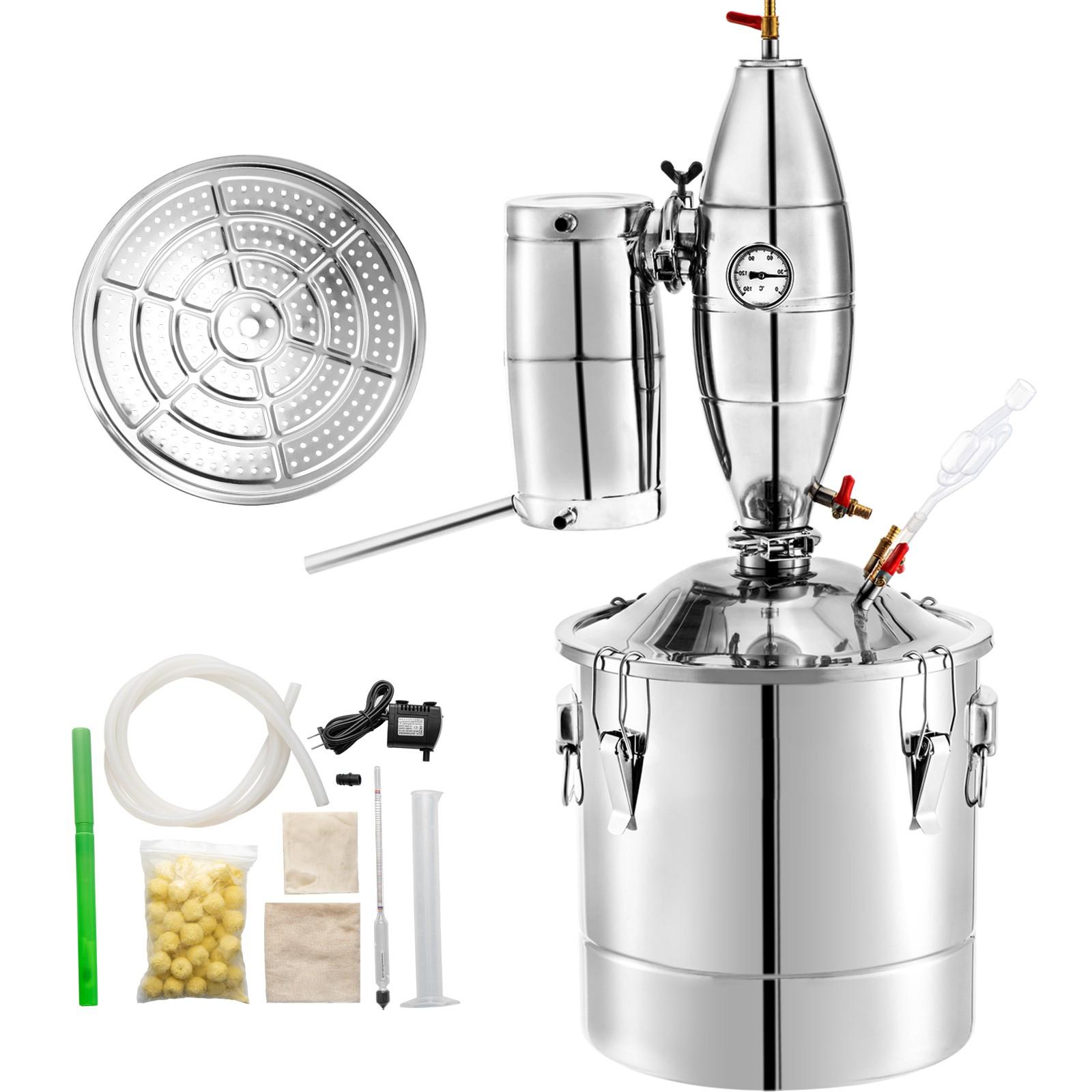 VEVOR 8Gal Moonshine Still Distillery Brewing Kit