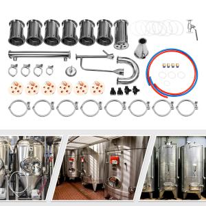 Stainless Moonshine Still with 6 Copper Plates