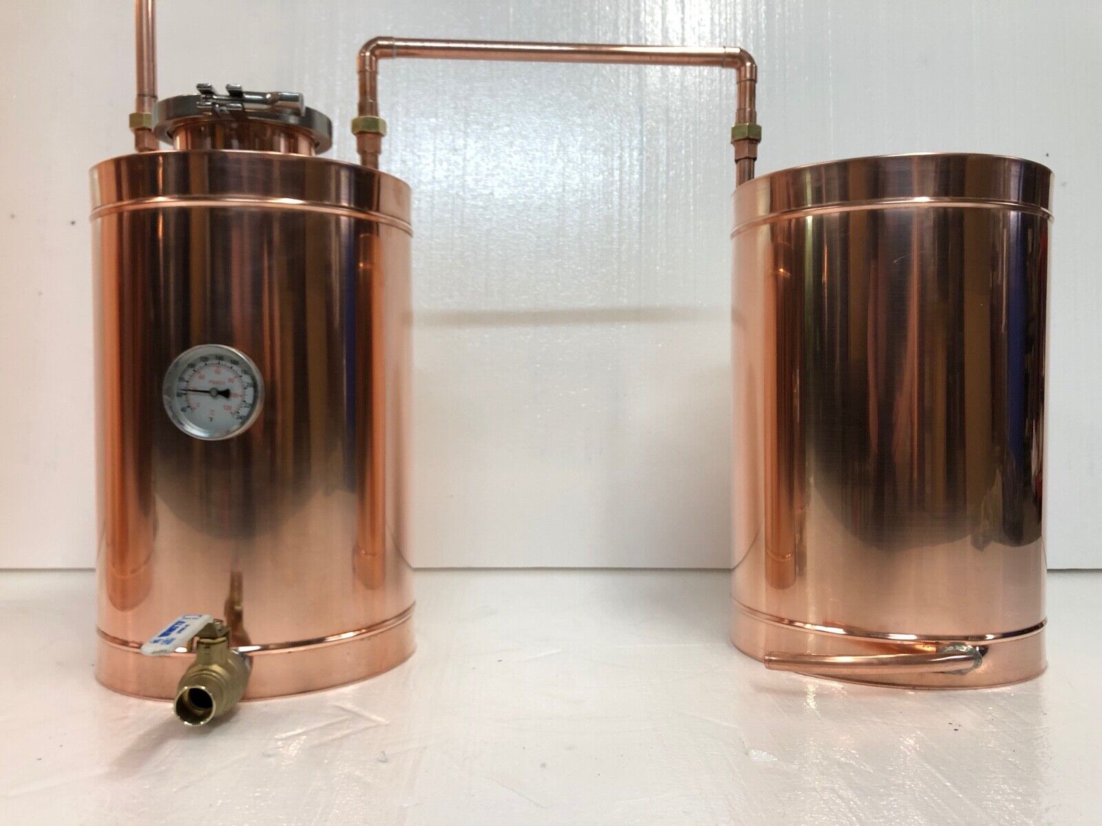 50 Gallon Copper Moonshine Still with Propane Burner
