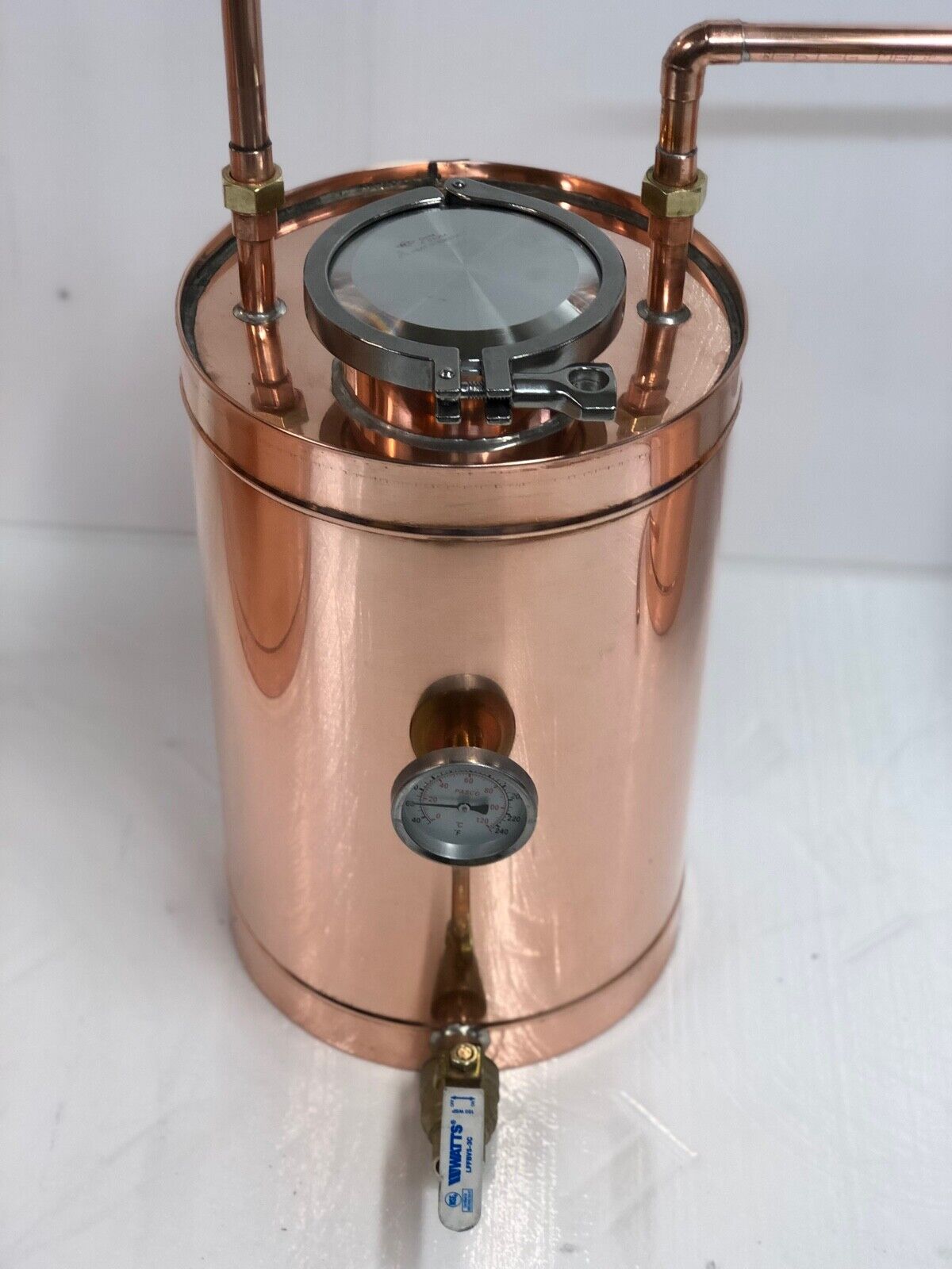 50 Gallon Copper Moonshine Still with Propane Burner