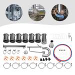 4" Stainless Steel Moonshine Still with Copper Plate