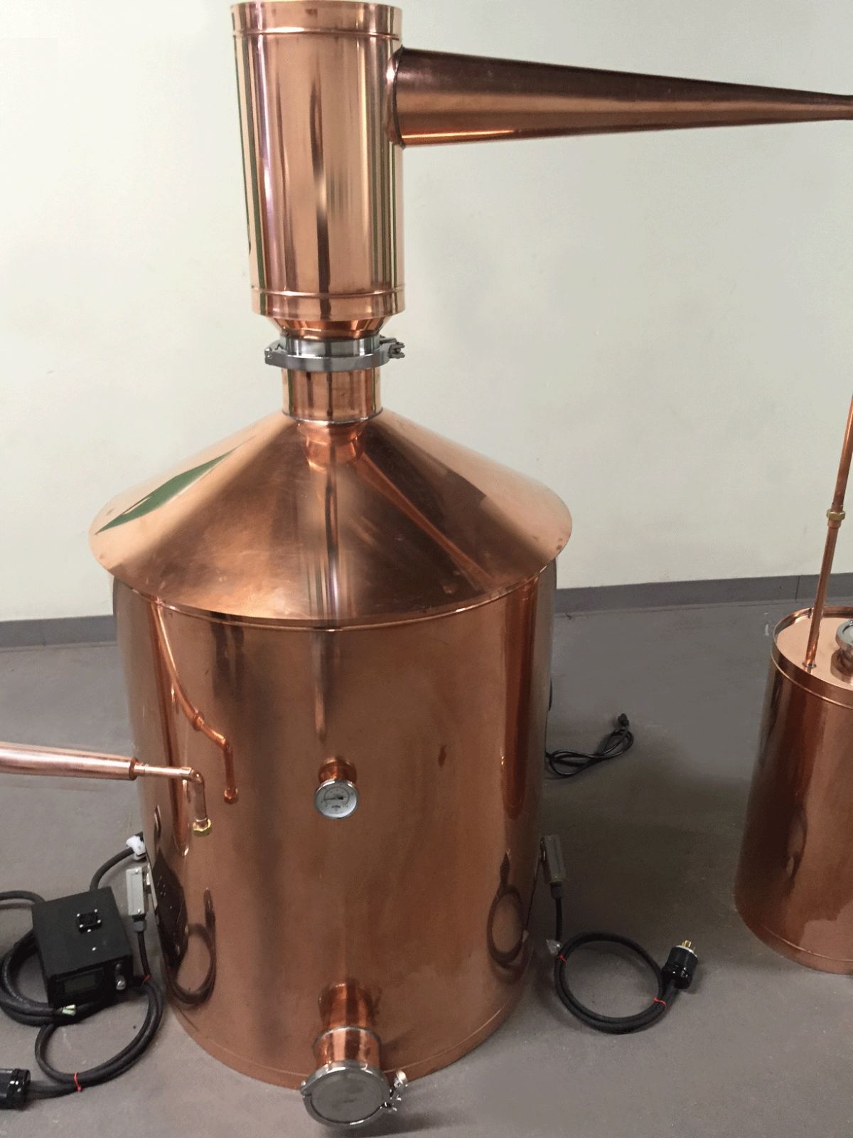 100 Gal Copper Moonshine Distillery Kit!