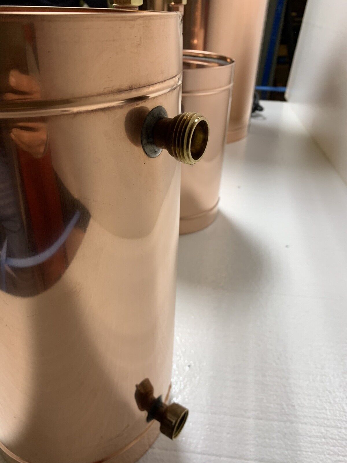 20 Gallon Copper Moonshine Still with Electric Heating and 4" Cap