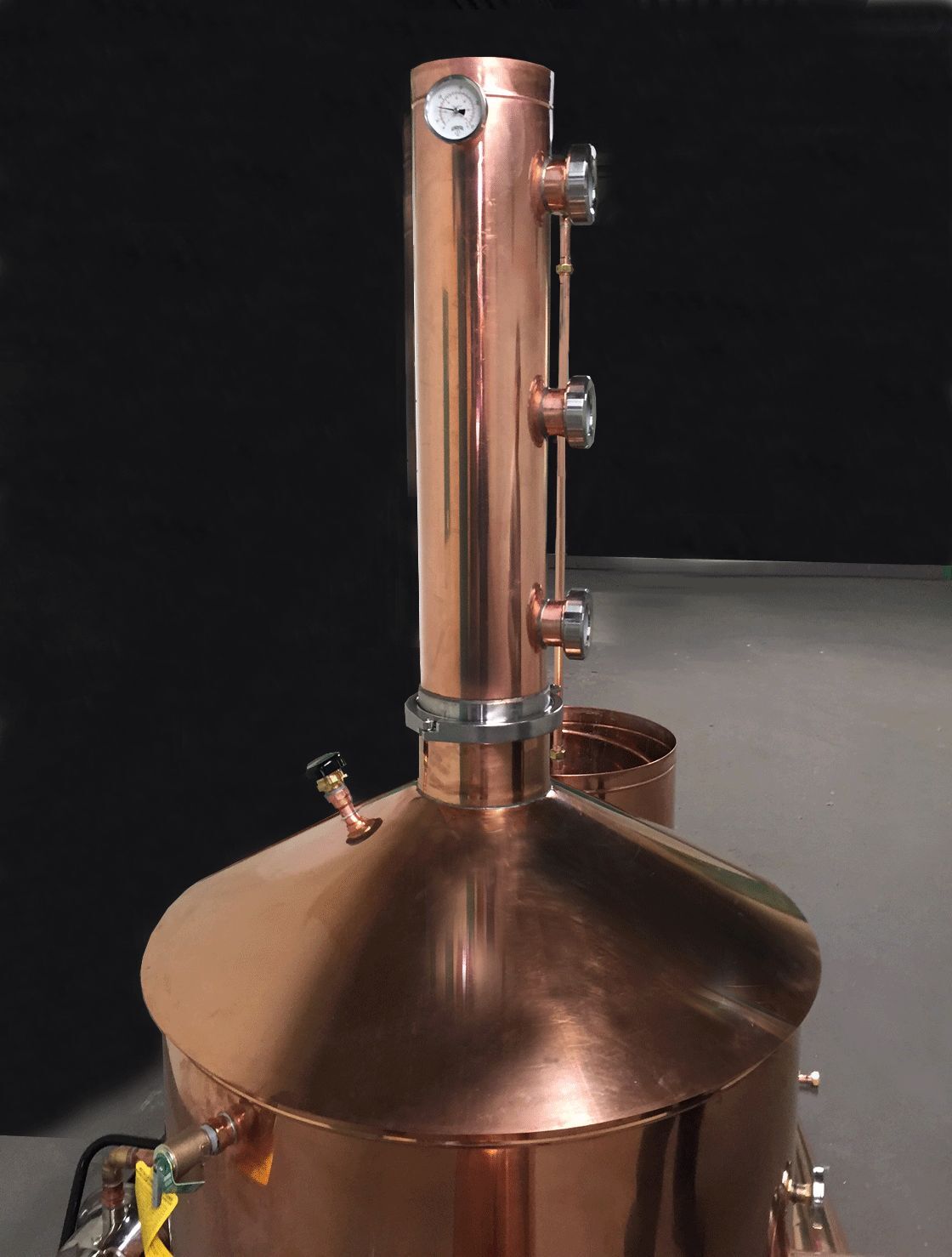 100 Gal Copper Moonshine Distillery Kit!