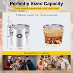 Suteck 3Gal Stainless Steel Alcohol Distiller Kit