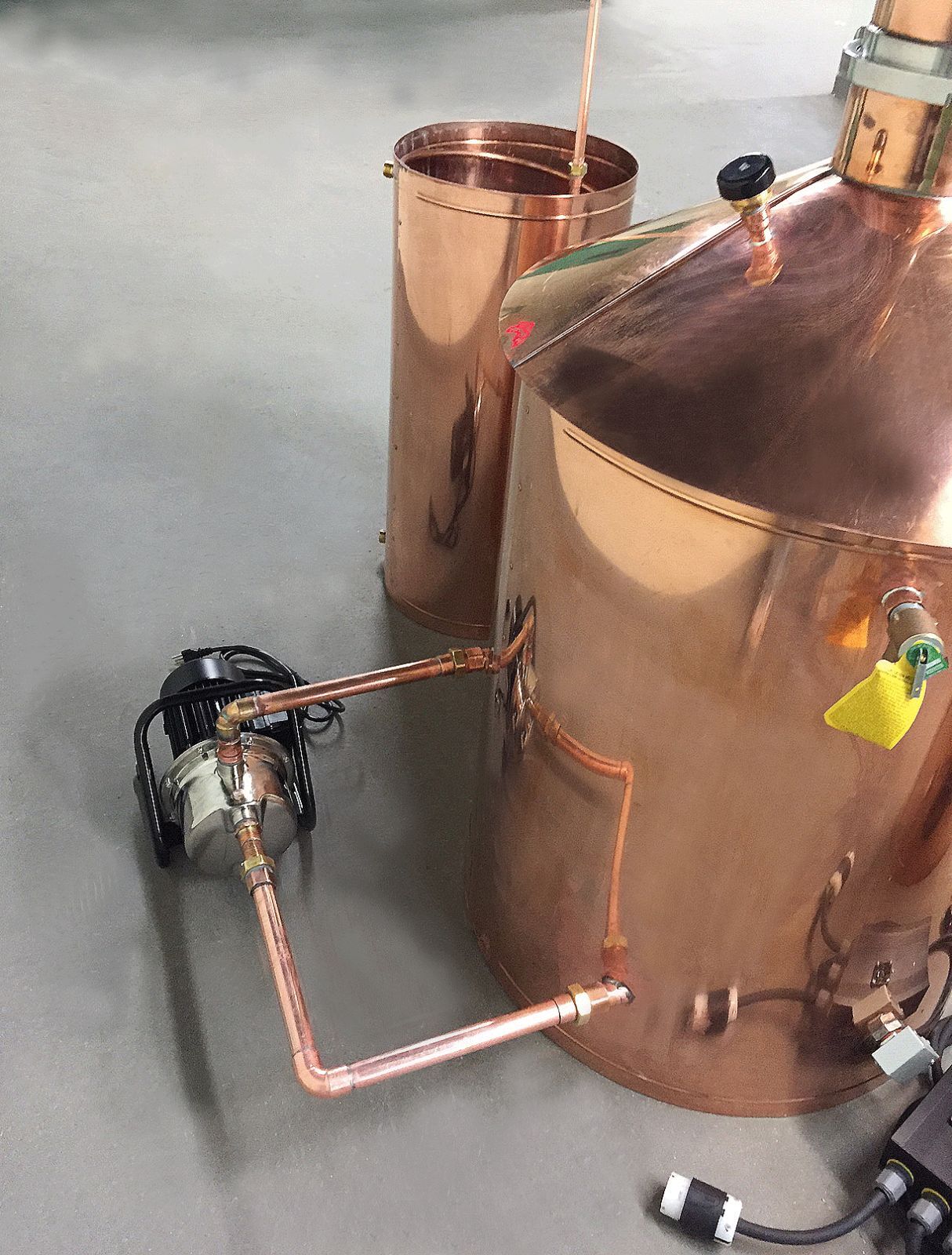 100 Gal Copper Moonshine Distillery Kit!