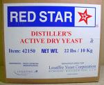 Red Star DADY Distillers Yeast 22 lb Brick
