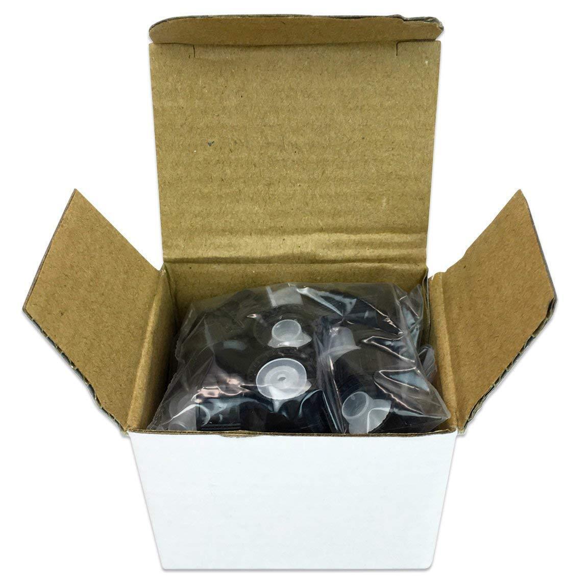 12 Clear Glass Vials for Essential Oil Sampling