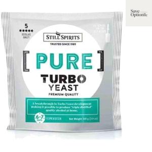 Turbo Yeast for Triple Distillation