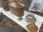 Copper Still and Wooden Barrel Distilling Kit