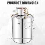 10 Gal Stainless Steel Home Distillery Kit