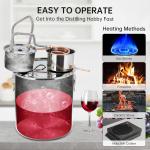 50L Stainless Steel Alcohol Distiller Kit