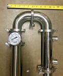 2" Stainless Steel Moonshine Reflux Still for Kegs