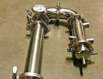 2" Stainless Steel Moonshine Reflux Still for Kegs
