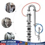 4 Inch Stainless Steel Reflux Still with Bubble Plate