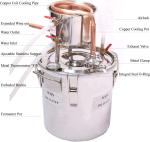 2 Gallon Home Distiller - Stainless Steel & Copper