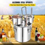 VEVOR 50L Stainless Steel Alcohol Distillation Kit