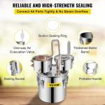 VEVOR Stainless Steel 3 Gal Distiller Kit