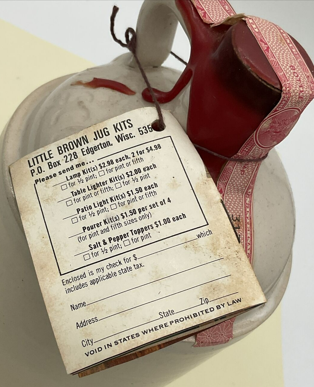 1969 Little Brown Jug Distillery Crafting Kit