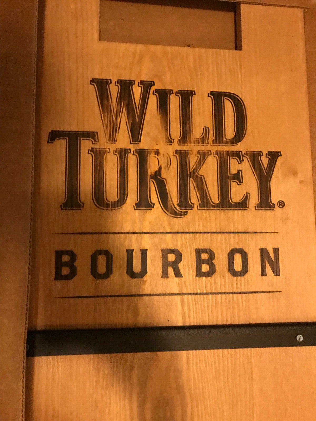 Wild Turkey Whiskey - Showcase Stand