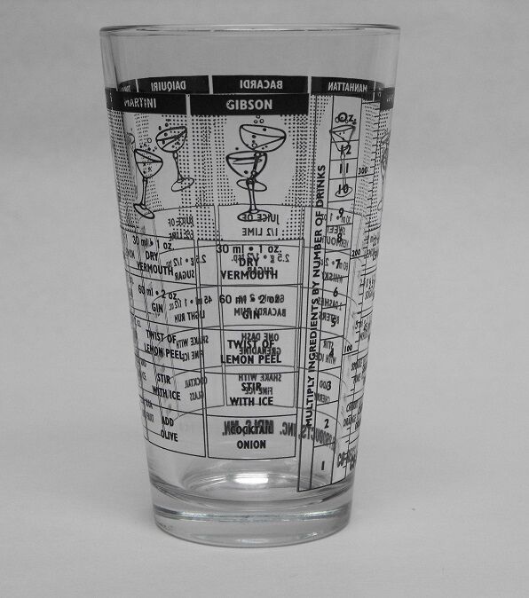 Boston Cocktail Shaker Kit - Mixing Glass & Barware