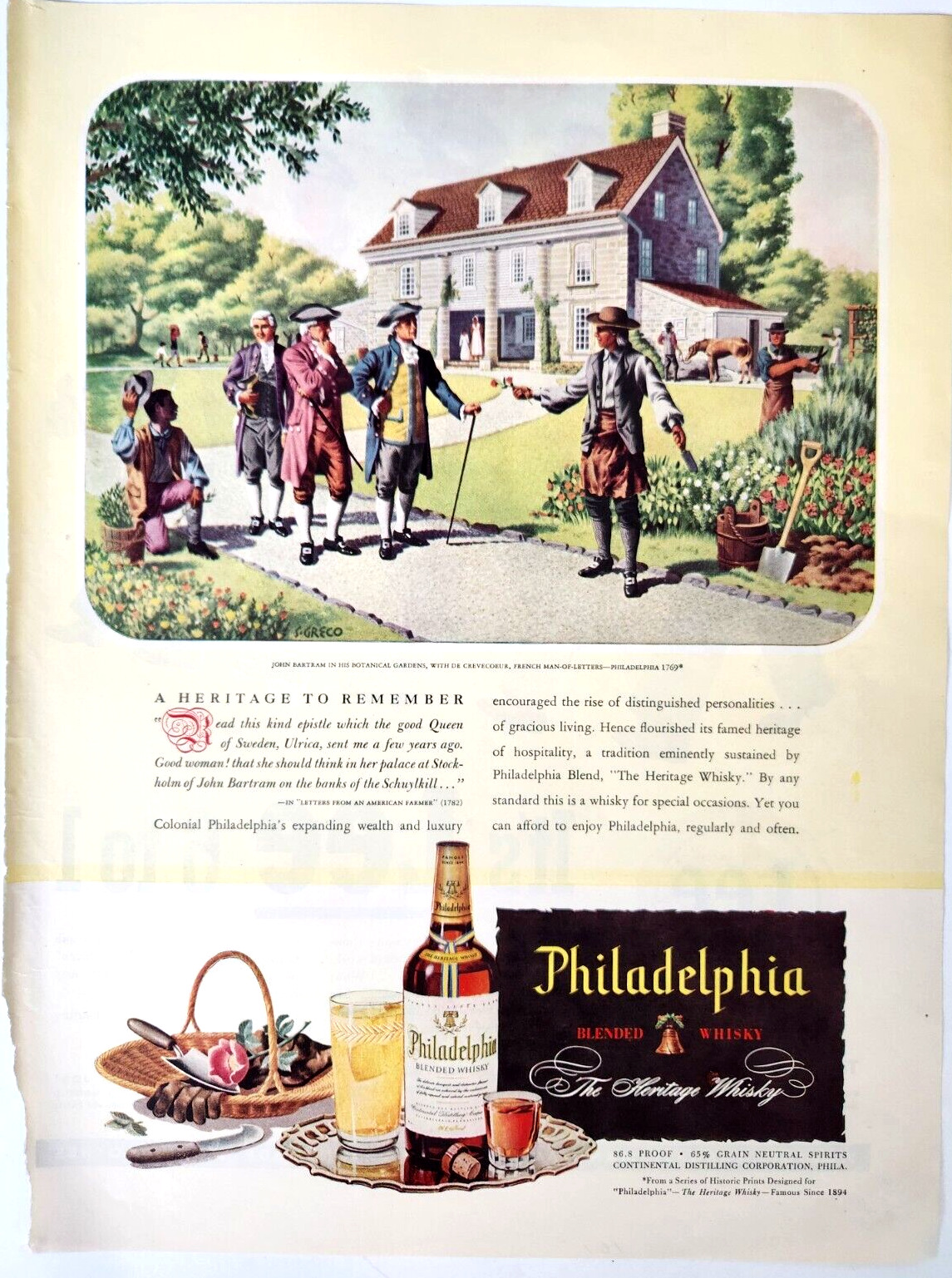 Bartram Whisky 1946 Ad - Distilling Kit