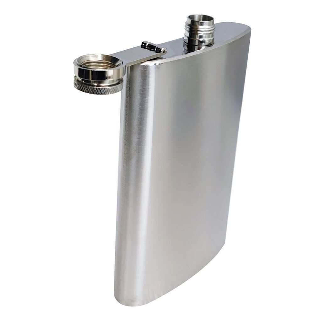 Portable Stainless Flask - 10 OZ Distillery Kit