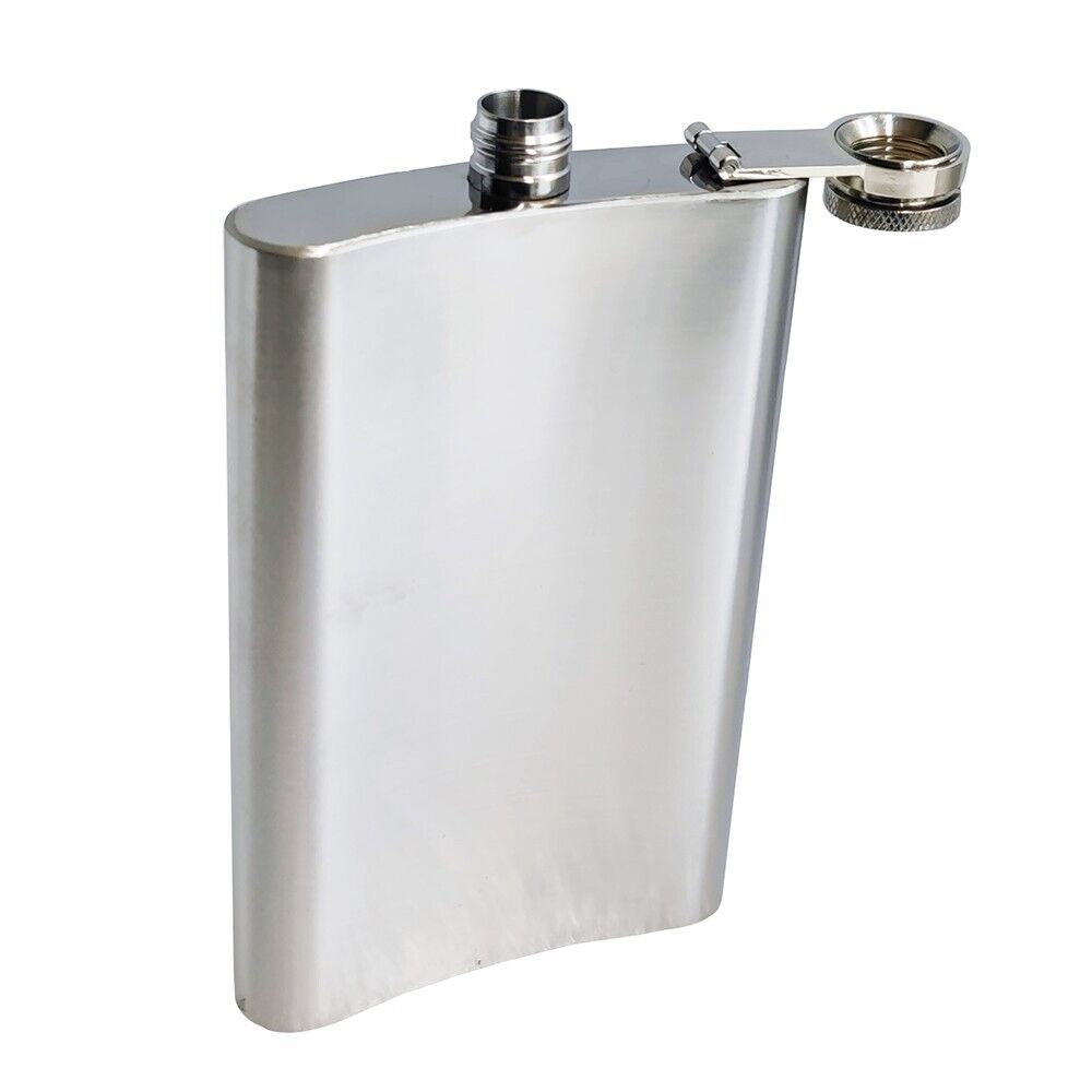Portable Stainless Flask - 10 OZ Distillery Kit