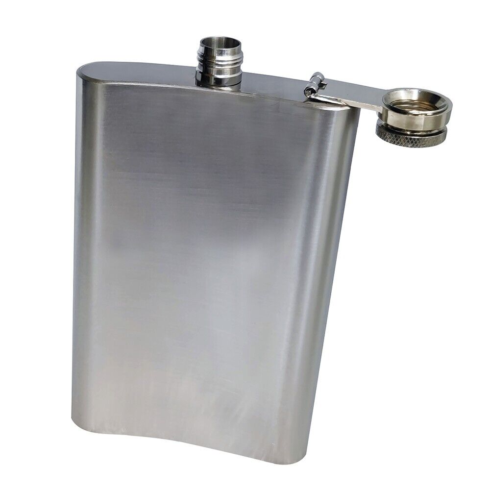 Portable Stainless Flask - 10 OZ Distillery Kit