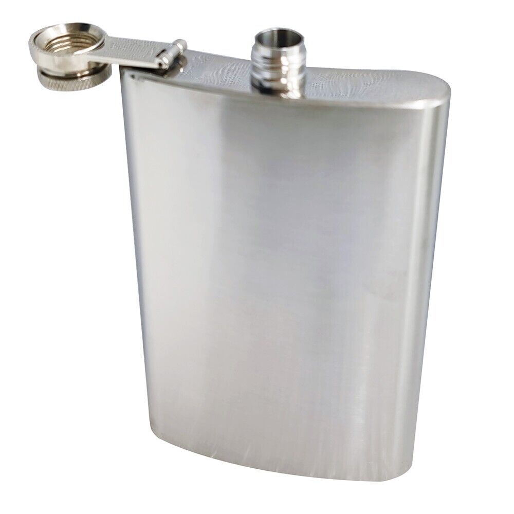 Portable Stainless Flask - 10 OZ Distillery Kit